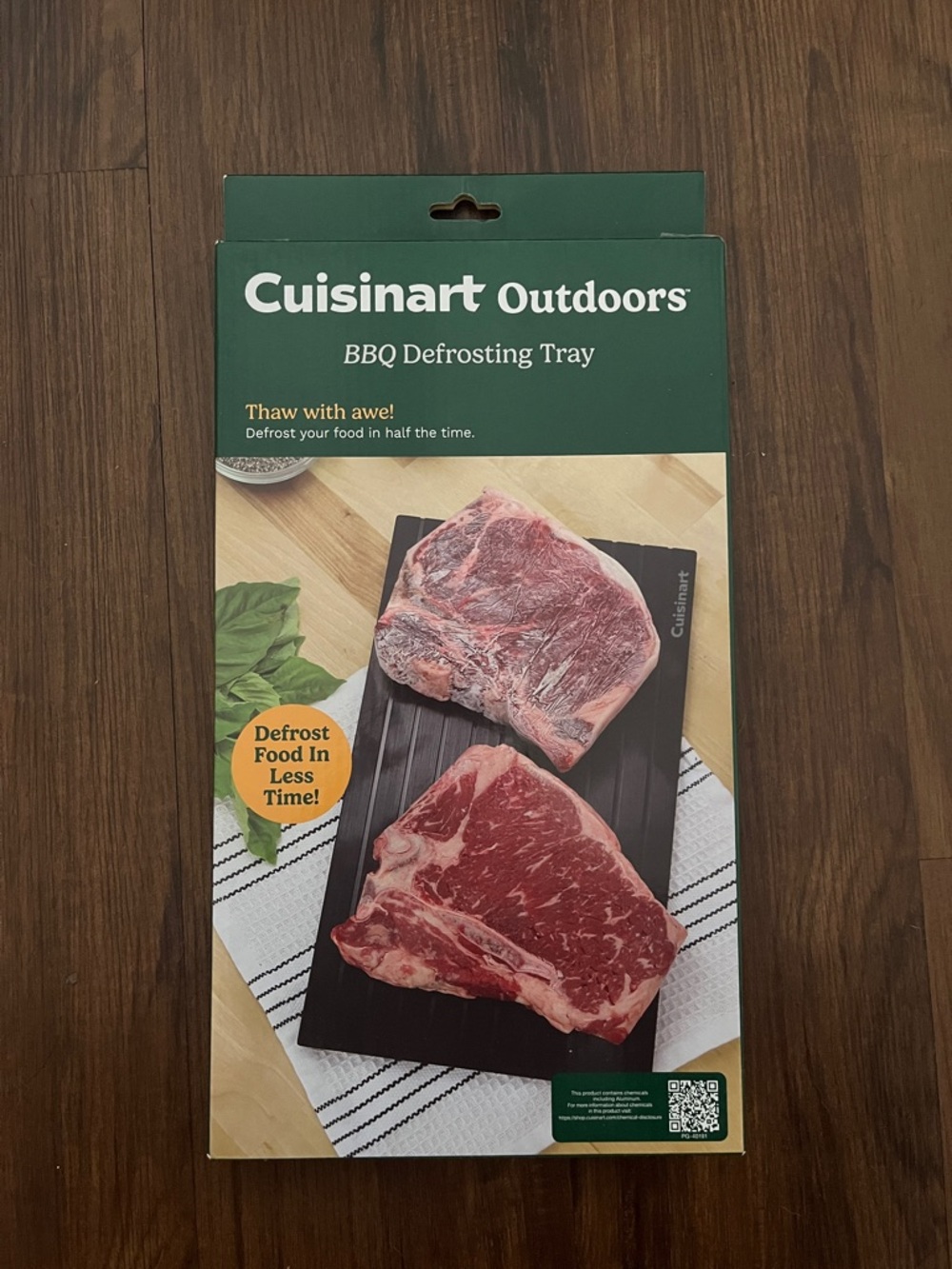 NWOT Cuisinart BBQ Defrosting Tray